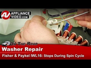 Fisher & Paykel Washer Repair - Stops During Spin Cycle - RPS Sensor Diagnostic & Repair