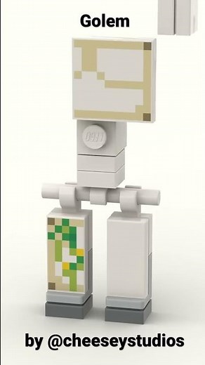 Lego Minecraft: Custom Iron Golem - Animation