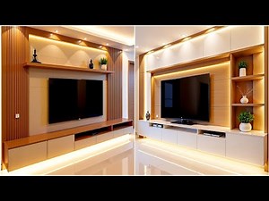100 Stylish TV Wall Unit Design Ideas 2026 | Modern TV Cabinets & Living Room Interior Design