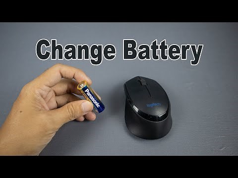 How to Change Battery in Logitech Wireless Mouse