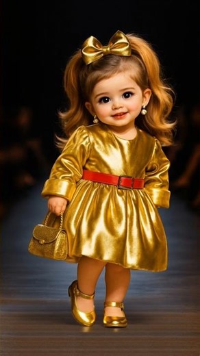 💖 Funny Baby Runway Walk 👶✨ | Adorable Kids Fashion Show 🌸 | Stylish Catwalk Moments