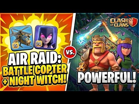 How to 3-Star with Battle Copter & Night Witches in Builder Base