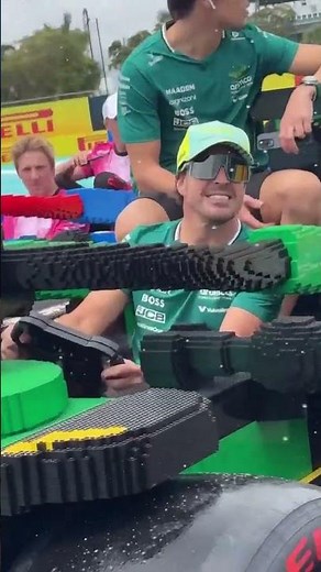 F1 Drivers CRASH LEGO Cars in Absolute CHAOS | F1 Miami GP 2025
