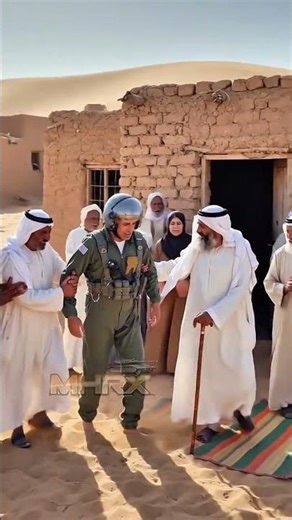 Lost U.S. Test Pilot Rescued by Desert Villagers in the Middle East #PilotRescue #rescue