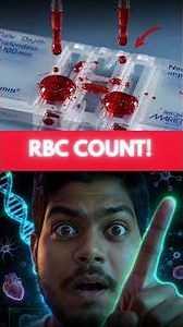 How Doctors Count Red Blood Cells (RBCs) Under a Microscope 😳 | Neubauer Chamber Explained