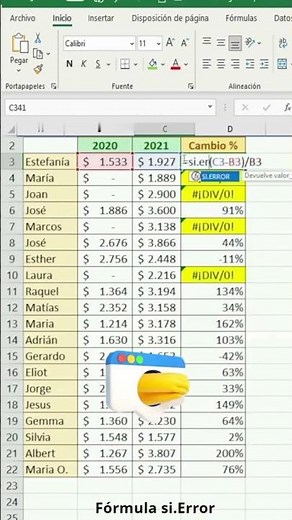 Manejo de errores en Excel, como quitar los errores en Excel #excel #trucosenexcel #exceltutorial