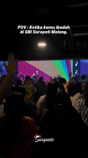 GBI Suropati Malang - Rayon 2 on Instagram: "Ketika kamu ibadah di GBI Suropati Malang 🙌✨ . Shalom, Kami mengundang Saudara/I sekalian untuk hadir dan beribadah bersama kami dalam Ibadah Ucapan Syukur HUT ke-15 & Perayaan Natal GBI Suropati (Rayon 2) yang akan diselenggarakan pada : 🎉🎄MINGGU, 14 Desember 2025 ⏰Pkl. 09.00, 11.30, 16.30 & 19.00 WIB 🕯️ RABU, 24 Desember 2025 ⏰Pkl. 17.00 WIB 🎄KAMIS, 25 Desember 2025 ⏰Pkl. 10.00, 12.00, 16.30 & 18.30 WIB Ibadah akan disertai dengan : - Special C
