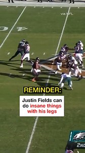 When Fields gets those legs moving he's DANGEROUS | CBS Sports