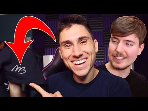 MrBeast Signed My Shirt!!