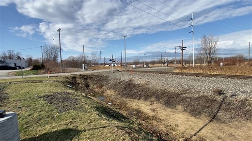 NS local train C62 heads east today through Harborcreek PA. #railroad #locomotive #train #harborcreekpa #ns