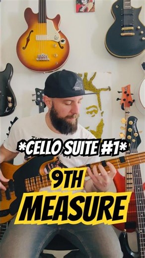 Cello Suite No 1 9th Measure