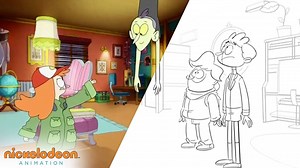 Jump behind the scenes of Welcome to the Wayne episode, "Some Kind of Tap-Dancing, Beekeeping Whaler" with the original storyboard! | Nickelodeon Animation
