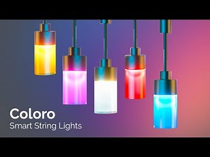 Atomi Smart Wi-Fi Coloro Outdoor String Lights