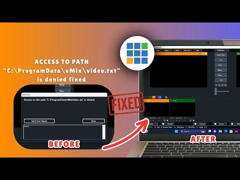 How to Fix “Access to video.txt is Missing” Error on vMix – Quick Solution