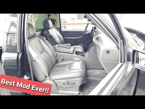 Silverado Bucket Seat and Center Console Swap, "How To"