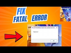 How to Fix Fatal Error in Splitgate 2