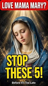 You Need To Stop These 5 Habits Right Now 🛑 #MamaMary #Christian