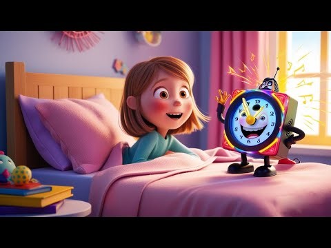 "The Alarm Clock Rock" is an energetic and fun children's song that turns waking up