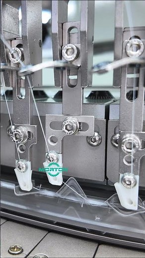 Precision in Every Stitch — Morton Interlock Machine in Slow Motion