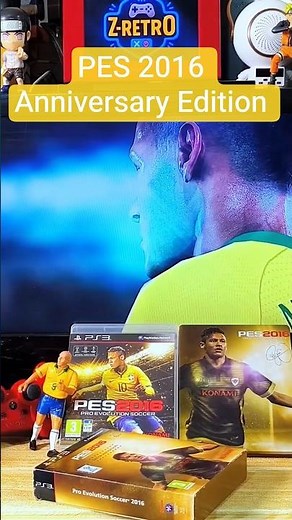 pro Evolution soccer 2016 | PES 2016 Anniversary Edition 🤩🥇 #retro #gaming #pes #efootball