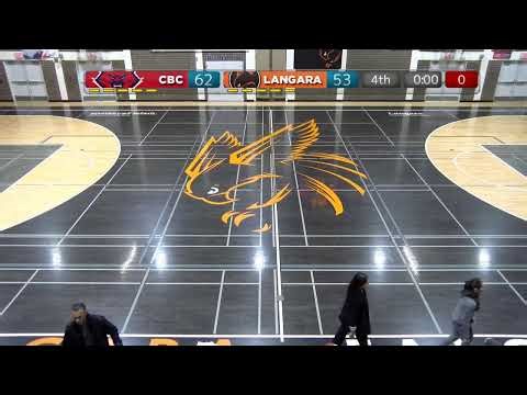 PACWEST Women's Basketball 🏀 CBC @ Langara [18-Oct-25]