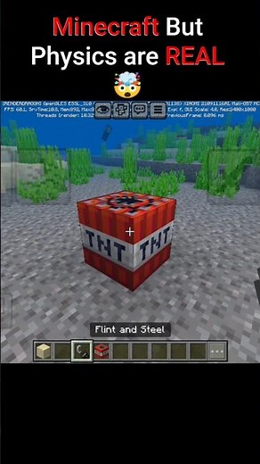 I Added Realistic Physics to Minecraft... and it's CHAOS! 🤯