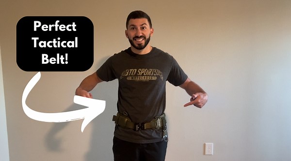 Watch Review and Demo of Tactical Belt on Amazon Live