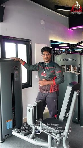 Hip Abductor Machine Workout 🔥 Tone Thighs & Strengthen Hips | Chennai