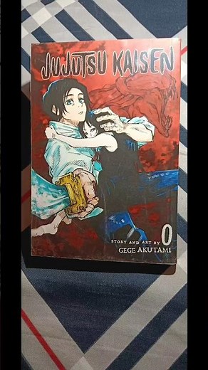 Unboxing Jujutsu Kaisen Vol. 0 😮‍💨🔥This volume hits DIFFERENT 💀📖#JK0 #MangaUnboxing #AnimeShorts