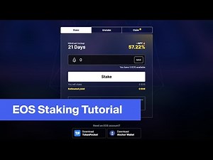 How to Take Advantage of the 250M EOS Staking Program | Walkthrough