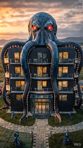 I Found a Hotel Controlled by a Giant Octopus! 🐙