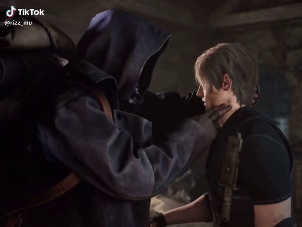 WAIT #leonkennedy #leon #kennedy #merchant #residentevil #residentevil4 #residentevil4remake #animation3d