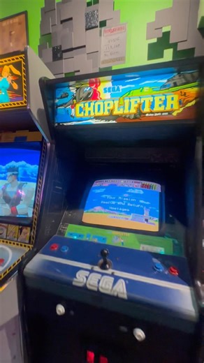 Sega Choplifter Arcade High Score