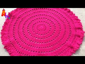 Crochet Table Mat/Thalposh[Hindi]