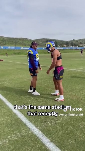 NRL Field Installed at Allegiant Stadium in Las Vegas