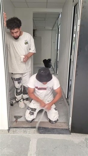 This carpet cutting technique saves hours #carpetwork #protips