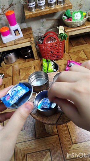Miniature Lunchbox 🍬🤩| Mini Kitchen 🔥|Real Mini Foods 🤯 #shorts #viral #mini #trending