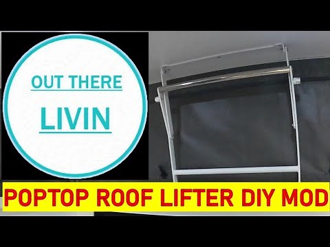 Hybrid caravan Roof lifter DIY mod.