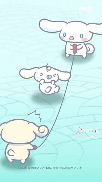 Unforgettable moments of Cinnamoroll's heartwarming playtime with baby Cinnamoroll! 💕