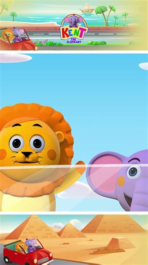 Road Trip With Kent #shorts #kidssongs #kenttheelephant