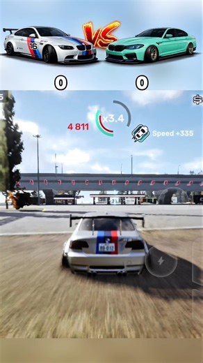 BMW M3 E92 vs BMW M5 F90: High Jump Challenge! 🚀🔥 Who will fly higher? #shorts