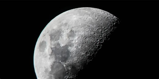 Stunning simulation shows what the Moon will look like with humans on it in 2075