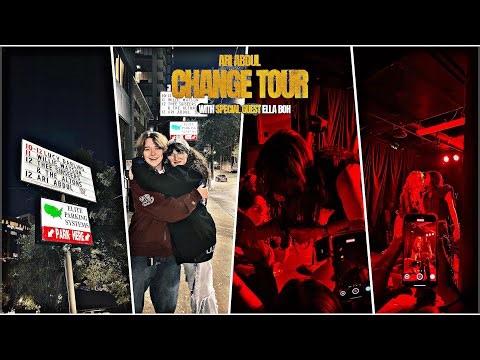 Ari Abdul & Ella boh the change tour clips