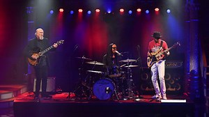 672K views · 11K reactions | Jazz supergroup Marcus Miller and John Scofield, led by Louis Cato, perform "Black Man Blues." #Colbert | The Late Show with Stephen Colbert | Facebook