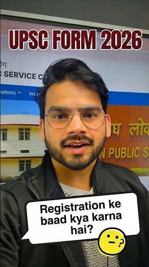 UPSC Form Filling 2026: Next Step After Registration (Must Watch)