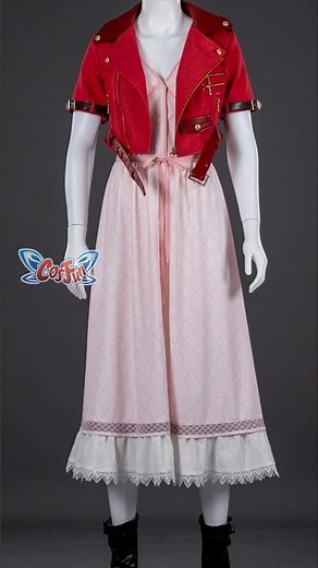 COSFUN-AAA Aerith Gainsborough Cosplay Costume from Final Fantasy VII Rebirth!