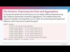 Optimising SQL Query Performance with Multiple Selects in MariaDB