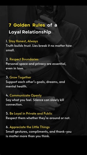 7 rules for a loyal relationship #shorts #love