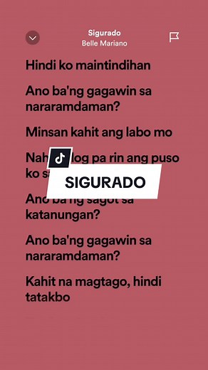 Sigurado - Belle Mariano Lyrics