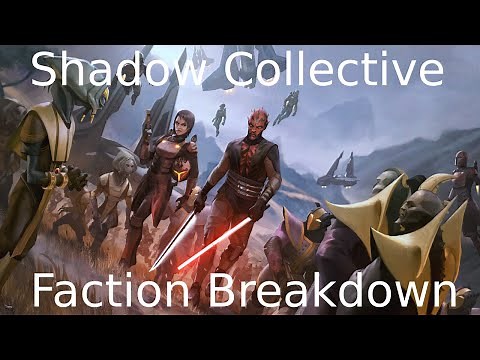 Star Wars Legion: Shadow Collective Breakdown